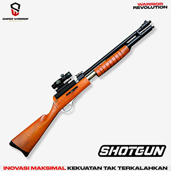 Shotgun PCP 6000 Psi Aman 5000 Psi1200-1300FPS